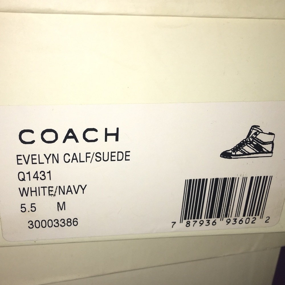 Coach Sneaker 6M - Picture 2 of 2